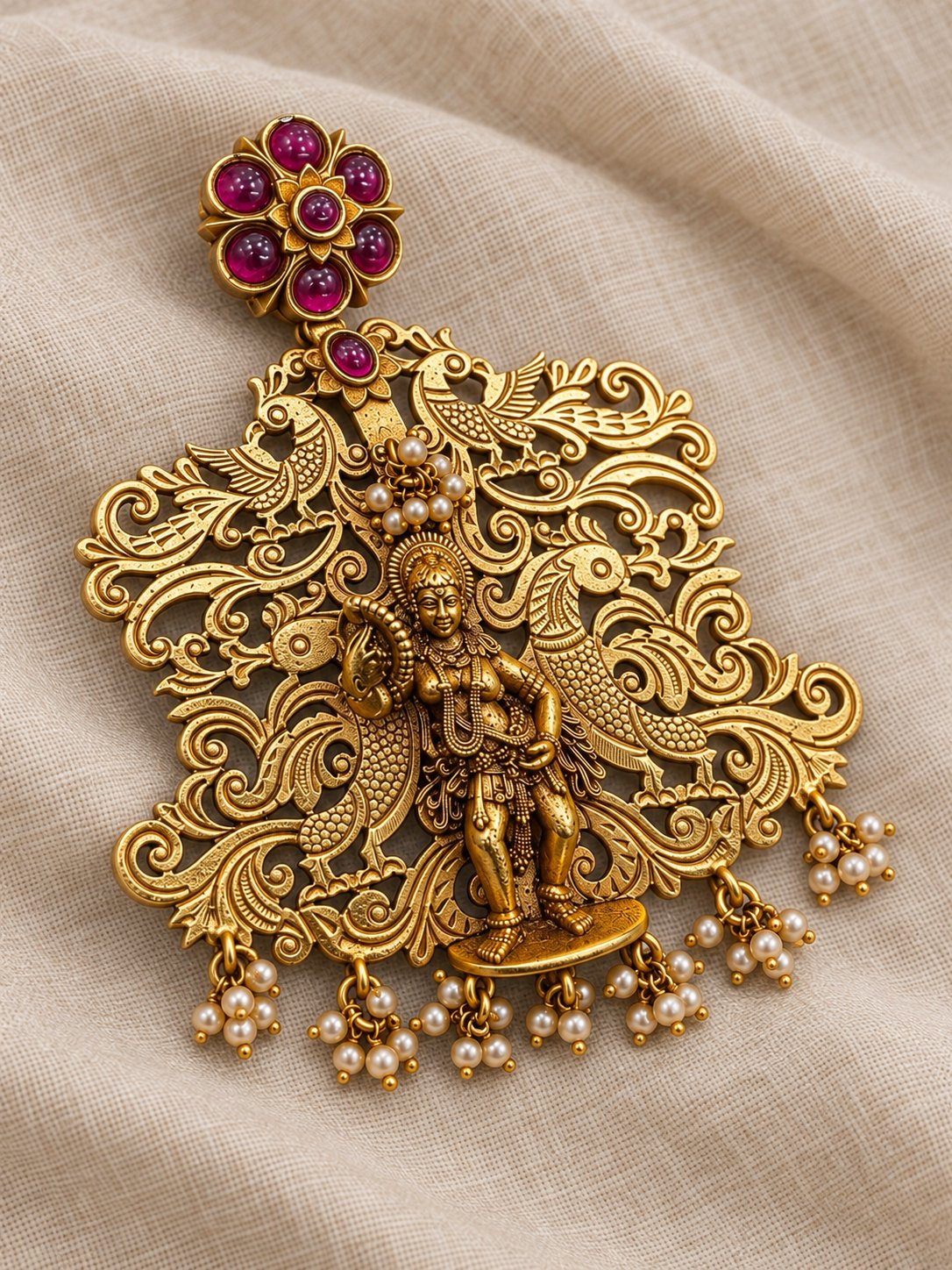 Venu Madhava Nakshi Pendant, photo 1